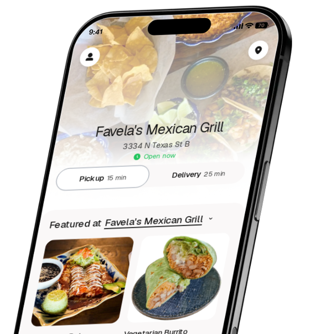 Favela's Mexican Grill app preview