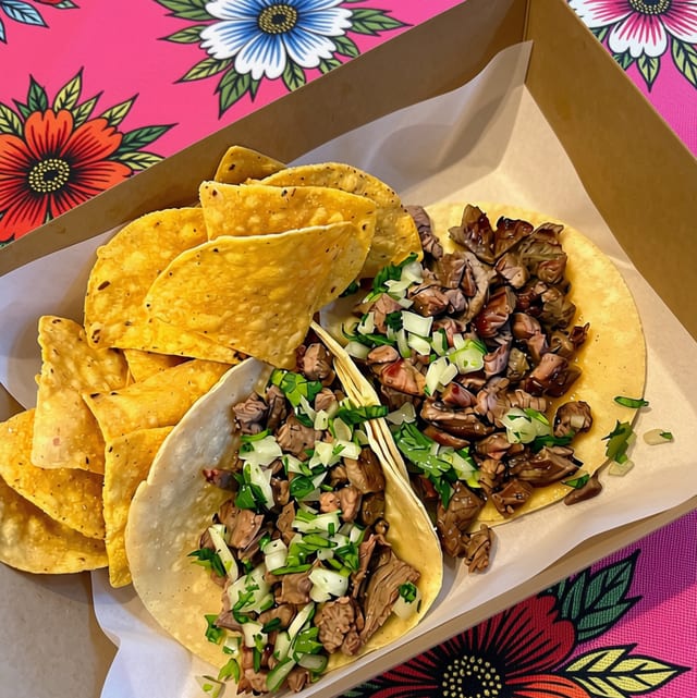 Favela's Style Taco Combo.
