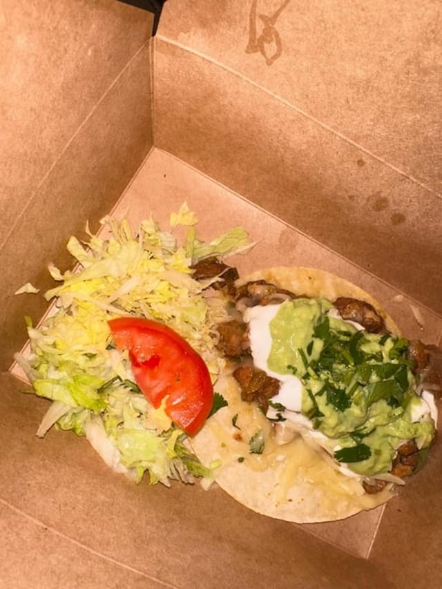 Favela's Style Taco Combo.