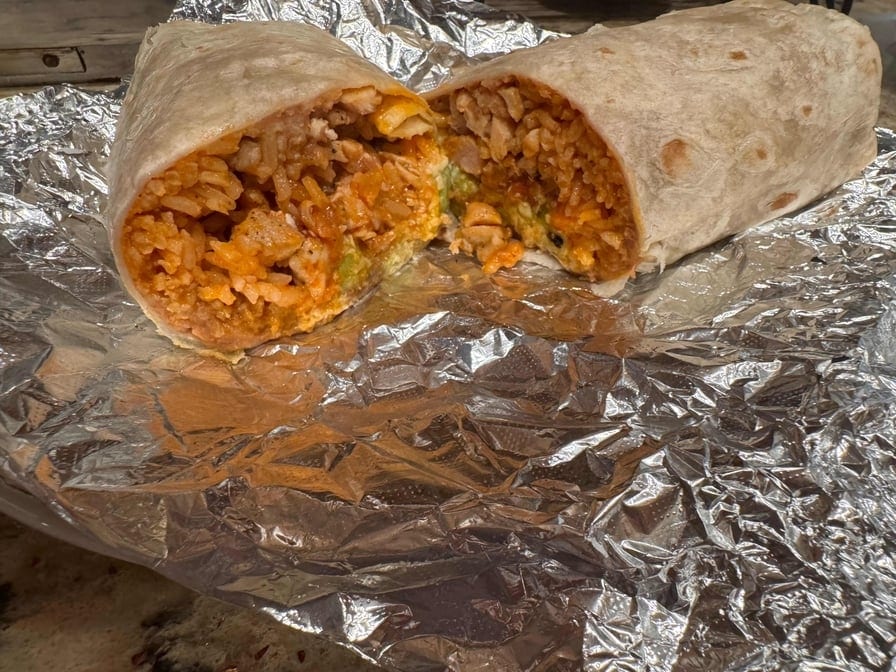 Favela's Burrito.