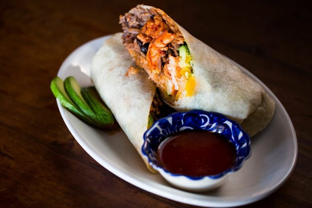 Favela's Burrito.