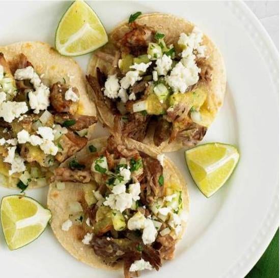 Chile Verde Taco.
