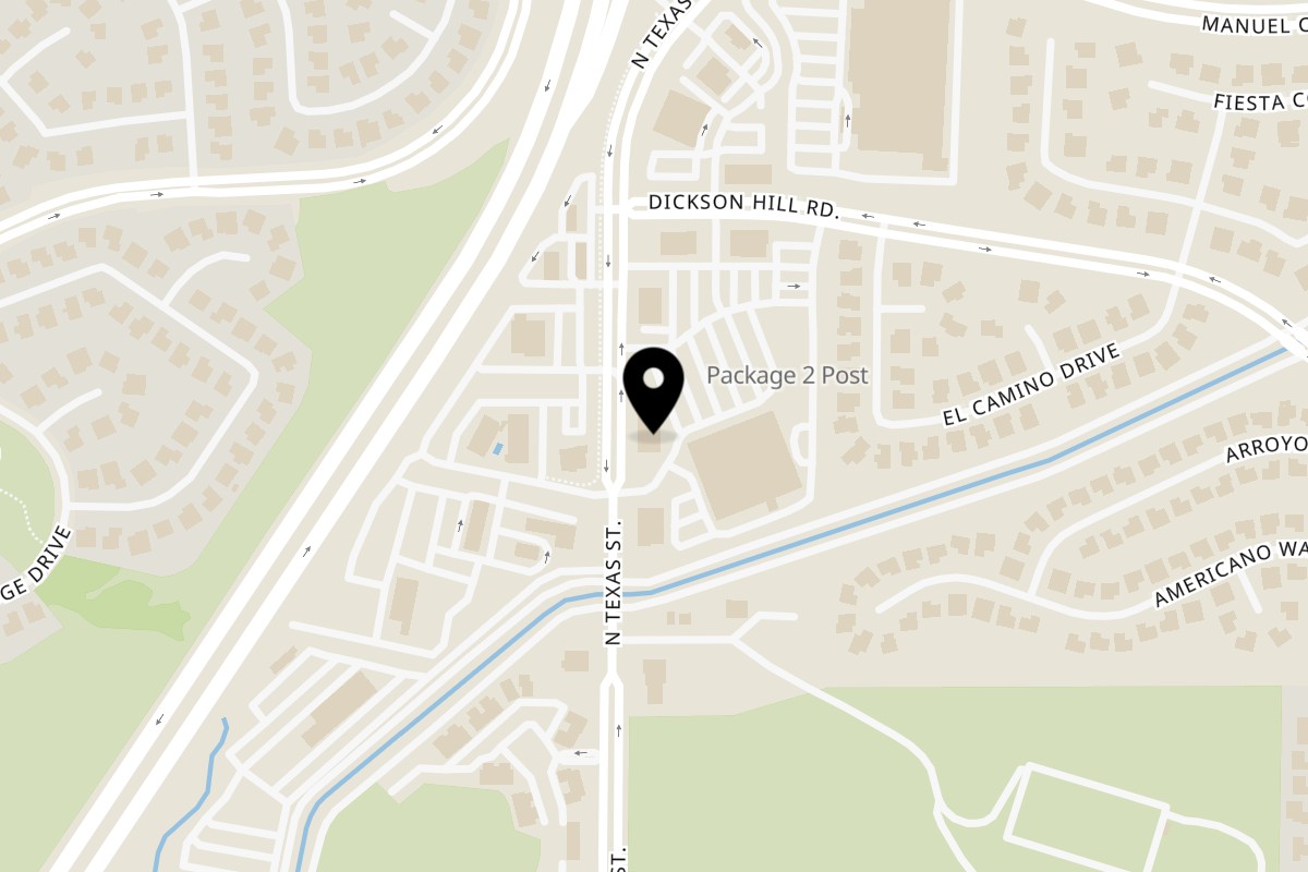 Map showing the location of Favela's Mexican Grill Favela's Mexican Grill - Fairfield on 3334 N Texas St B in Fairfield